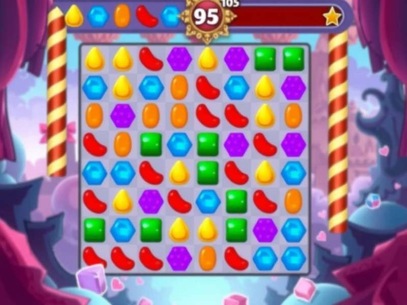 Candy Crush Saga King Free gameplay screenshot showing colorful candies and boosters