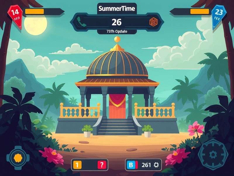 Summertime Saga Tech Update Visual showcasing new UI and performance graphs