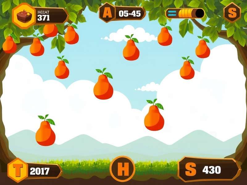 Papa Pear Saga gameplay screenshot showing levels and characters