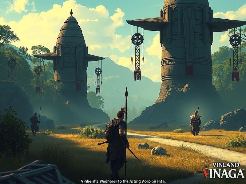 Vinland Saga Opening 2 Key Visual featuring Thorfinn and Canute