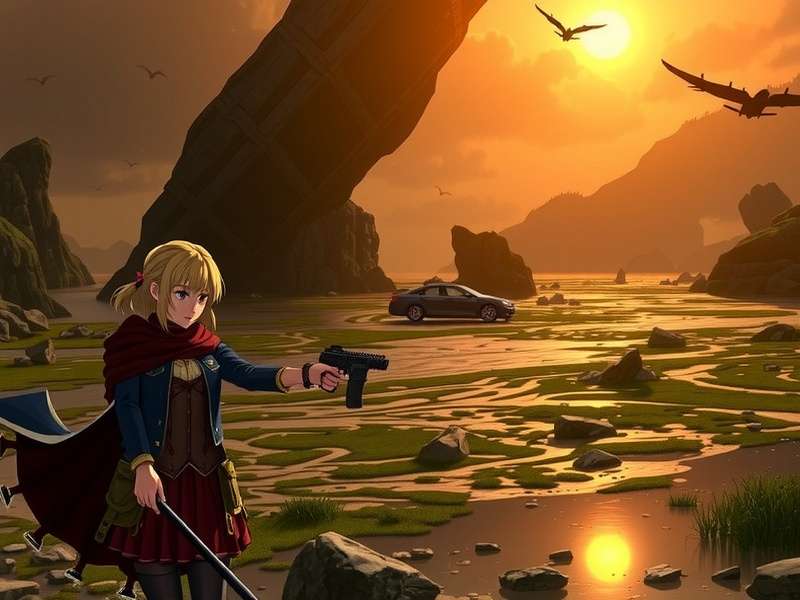 Saga of Tanya the Evil game trailer screenshot showing intense action scene