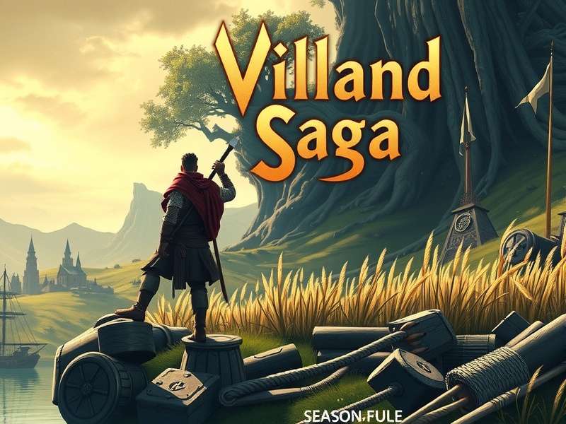 Vinland Saga Season 3 Teaser Art - Thorfinn looking towards Vinland