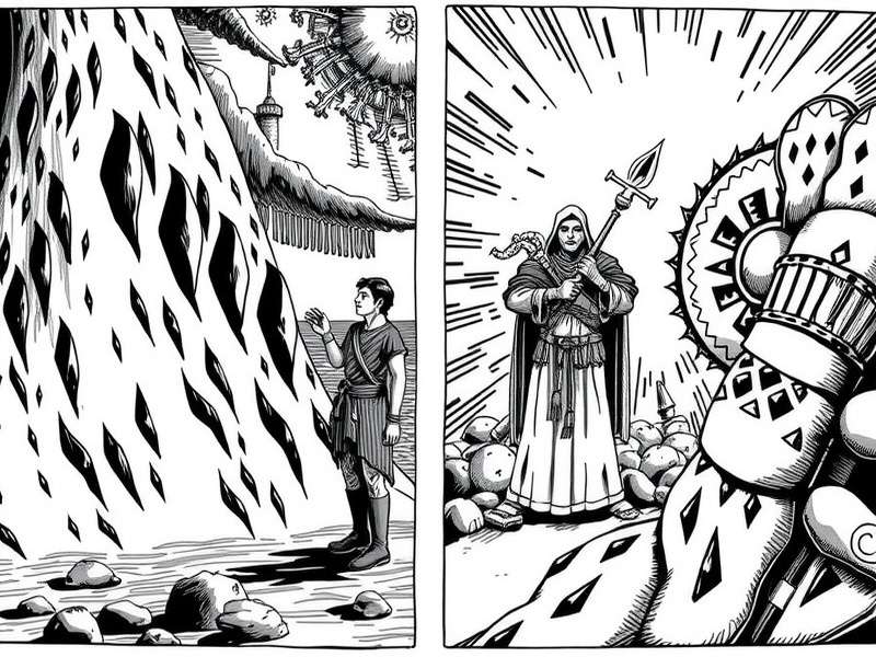 Vinland Saga early prologue manga panel