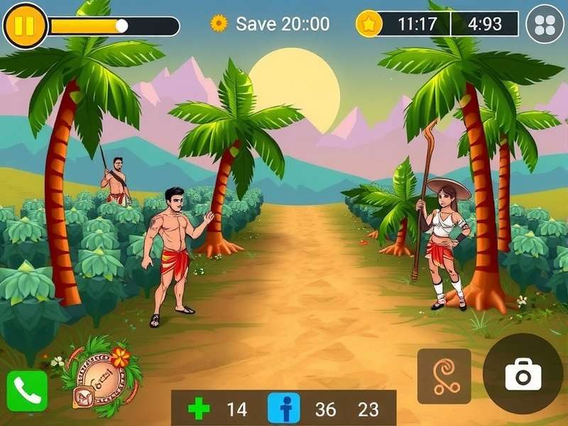 Summertime Saga game scene showing character interactions and summer setting