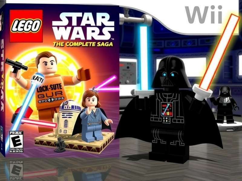 Lego Star Wars Complete Saga character roster including Darth Vader, Yoda, and Stormtroopers