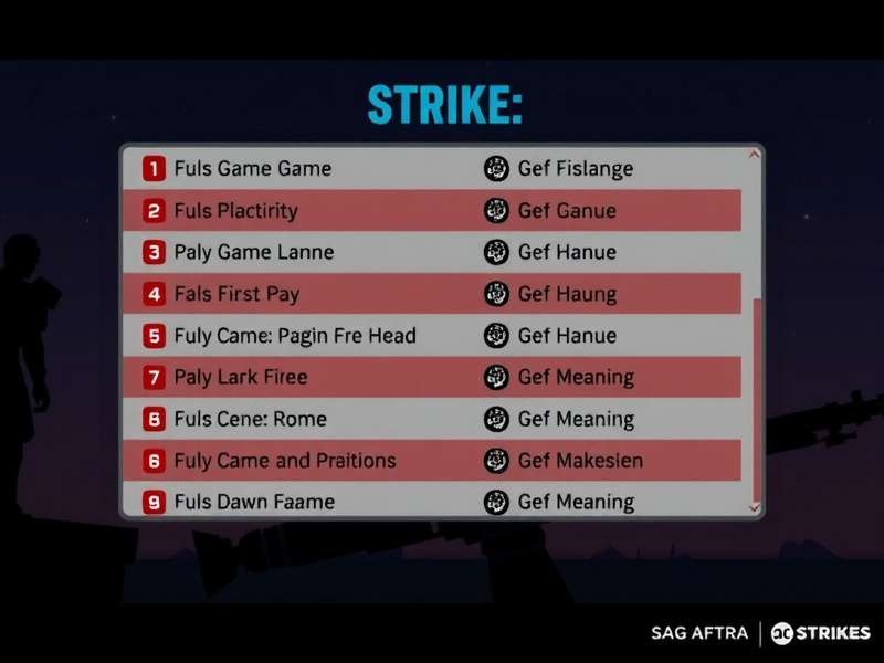 Voice actor recording in studio with SAG-AFTRA strike poster