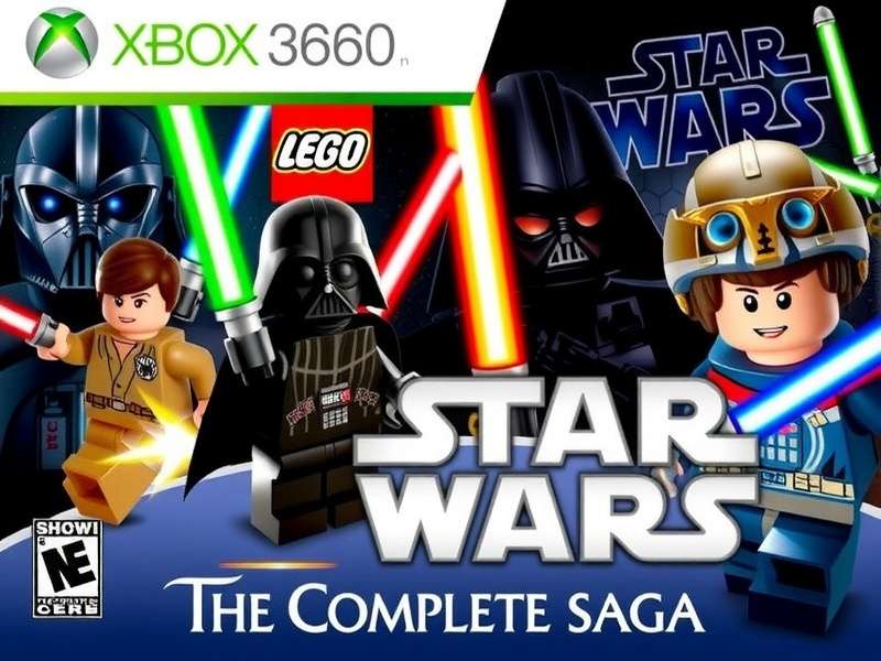 Lego Star Wars The Complete Saga Xbox 360 Gameplay Screenshot
