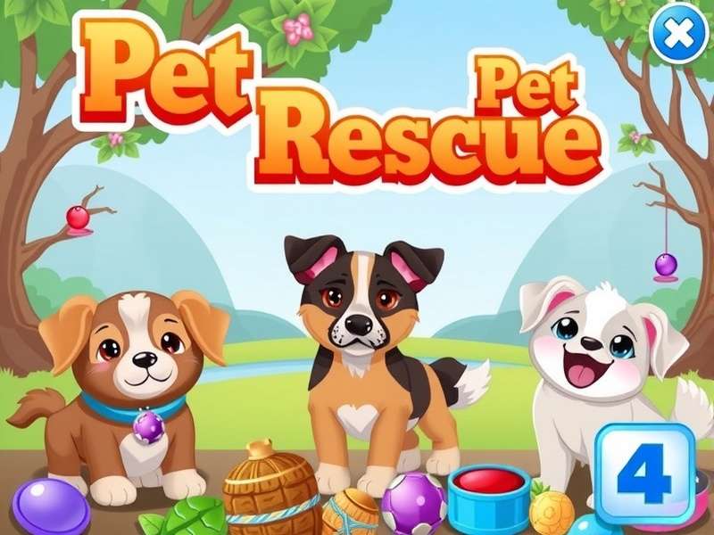 Infographic showing different block types in Pet Rescue Saga