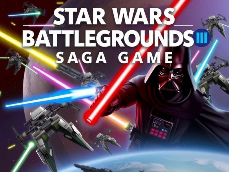 Star Wars Galactic Battlegrounds gameplay screenshot showing a massive battle between Rebel and Imperial forces