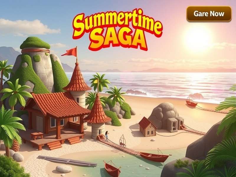 Summertime Saga gameplay scene showing multiple characters in the town park
