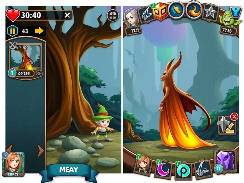 Lost Saga – Epic battle arena gameplay featuring multiple classes and combat action