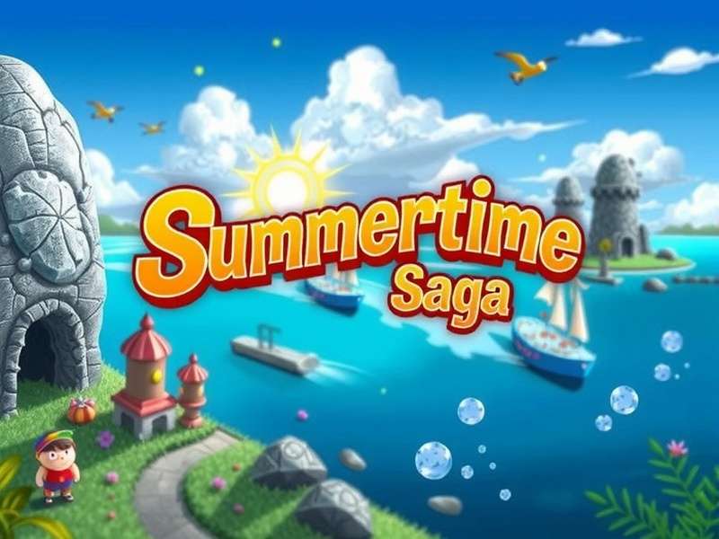 Summertime Saga iOS gameplay on iPhone and iPad with summer vibes