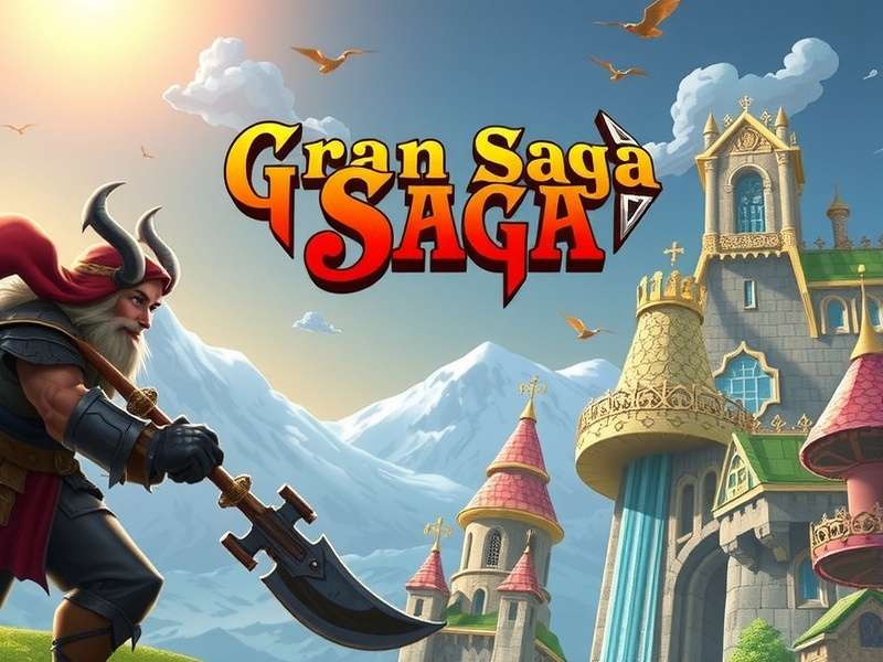 Gran Saga Epic Game Store banner with key art and Indian community highlights