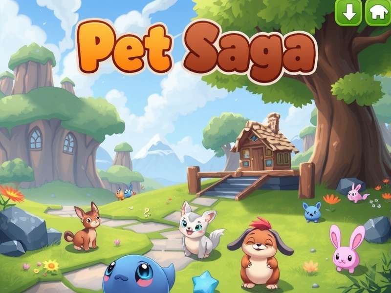 Pet Saga Game Adoption Center – choose your first pet companion