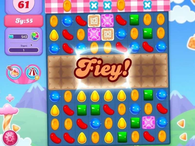 Free Candy Saga Games collage showing Candy Crush, Summertime Saga and Vinland Saga characters